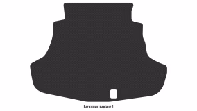 Interior mats for the Toyota Camry XV70 2017-2020 VIII generation Sedan pre-restyling Hybrid - Фото 4