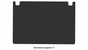 Interior mats for the Toyota 4Runner (N280) 2014-… V generation Crossover restyling 7-seater - Фото 2