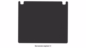 Interior mats for the Toyota 4Runner (N280) 2014-… V generation Crossover restyling 7-seater - Фото 3