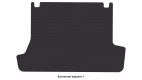 Interior mats for the Toyota 4Runner (N280) 2014-… V generation Crossover restyling 7-seater - Фото 4