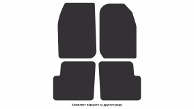 Interior mats for the Toyota Corolla E10 1991-1997 VII generation EU Hatchback - Фото 2