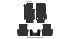 Interior mats for the Toyota Yaris iA 2017-2020 I generation US Sedan - Фото 3