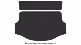 Interior mats for the Toyota Rav 4 XA40 2013-2018 IV generation Crossover Hybrid - Фото 2