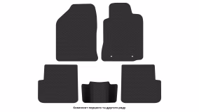 Interior mats for the Toyota Corolla E12 2000-2006 IX generation EU Sedan right-hand - Фото 2