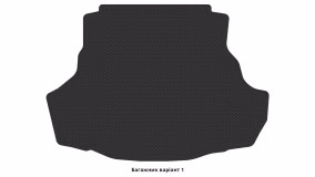 Interior mats for the Toyota Avalon XX40 XLE 2012-2018 IV generation US Sedan - Фото 2