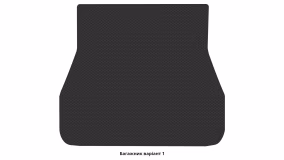 Interior mats for the Toyota Land Cruiser 300 2021-… X generation EU Crossover 5-seater - Фото 2