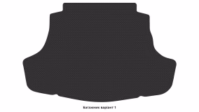 Interior mats for the Toyota Camry XV70 2020-2024 VIII generation EU Sedan restyling Hybrid - Фото 2