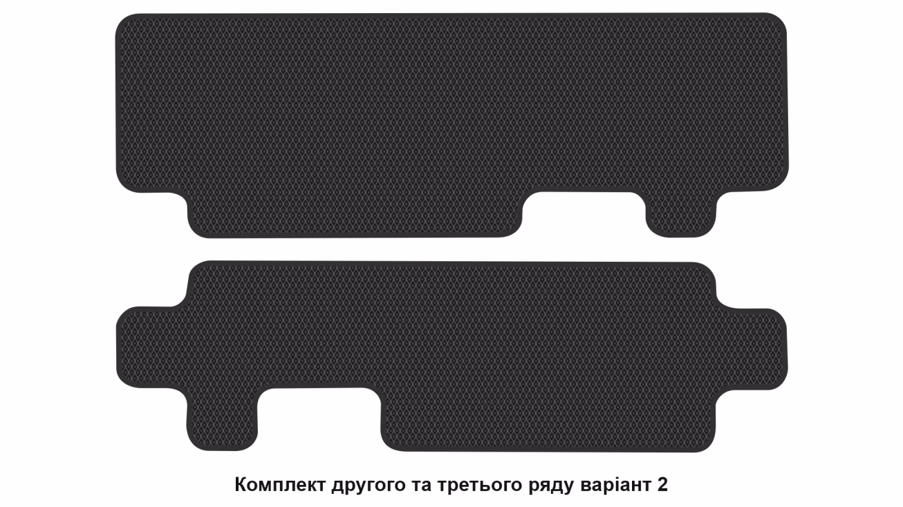 Interior mats for the Toyota ProAce L2 2016-… II generation EU VAN 8-seater - Фото 6