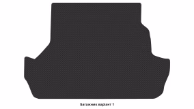 Interior mats for the Toyota Carina II 1984-1992 II generation EU Sedan - Фото 2