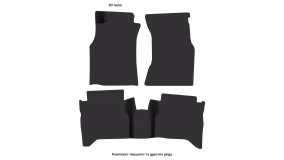 Interior mats for the Toyota 4Runner (N120) 1989-1995 II generation EU Crossover - Фото 3