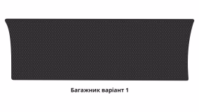 Interior mats for the Toyota Alphard AH30 2015-2018 III generation JP Minivan pre-restyling 7-seater - Фото 2