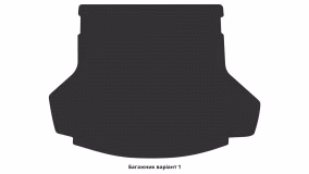 Interior mats for the Toyota Auris E180 2012-2018 II generation EU Universal - Фото 3