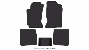 Interior mats for the Toyota Carina E (T190) 1993-1998 VI generation EU Universal - Фото 3