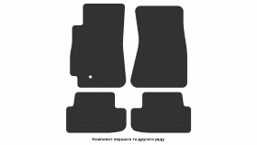 Interior mats for the Toyota Supra A80 1993-2002 IV generation JP Coupe - Фото 2