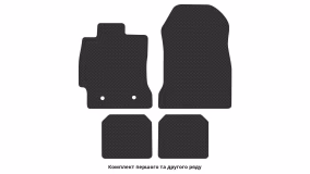 Interior mats for the Toyota GT86 2012-2021 I generation EU Coupe - Фото 2