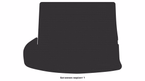 Interior mats for the Toyota Highlander XU50 2013-2021 III generation EU Crossover 8-seater - Фото 4