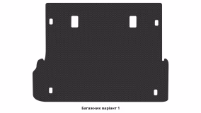 Interior mats for the Toyota Land Cruiser Prado J150 2013-2017 IV generation EU Crossover 1 restyling 7-seater - Фото 3