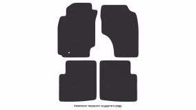 Interior mats for the Toyota Rav 4 XA10G 1994-2000 I generation US Crossover 5-door - Фото 2