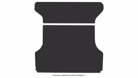Interior mats for the Toyota Tundra XK50 2014-2021 III generation US Pickup 4-door Crew Max Cab - Фото 2