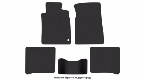 Interior mats for the Toyota Windom V10 1991-1996 I generation JP Sedan - Фото 2