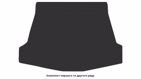 Interior mats for the Toyota bZ4X 2022-… I generation EU Crossover Electro - Фото 2