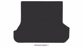 Interior mats for the Toyota Land Cruiser 100 1998-2003 VIII generation EU Crossover pre-restyling 5-seater - Фото 2