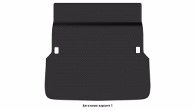 Interior mats for the Toyota Land Cruiser Prado J250 2023-… V generation EU Crossover - Фото 2