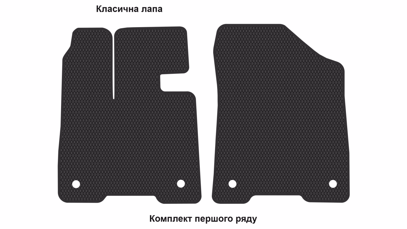 Interior mats for the Toyota Sienna XL40 2020-… IV generation US Minivan - Фото 2