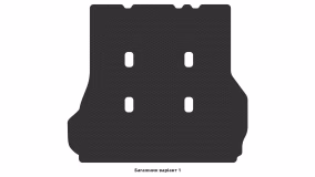 Interior mats for the Toyota Land Cruiser 100 2003-2007 VIII generation EU Crossover restyling 7-seater - Фото 4