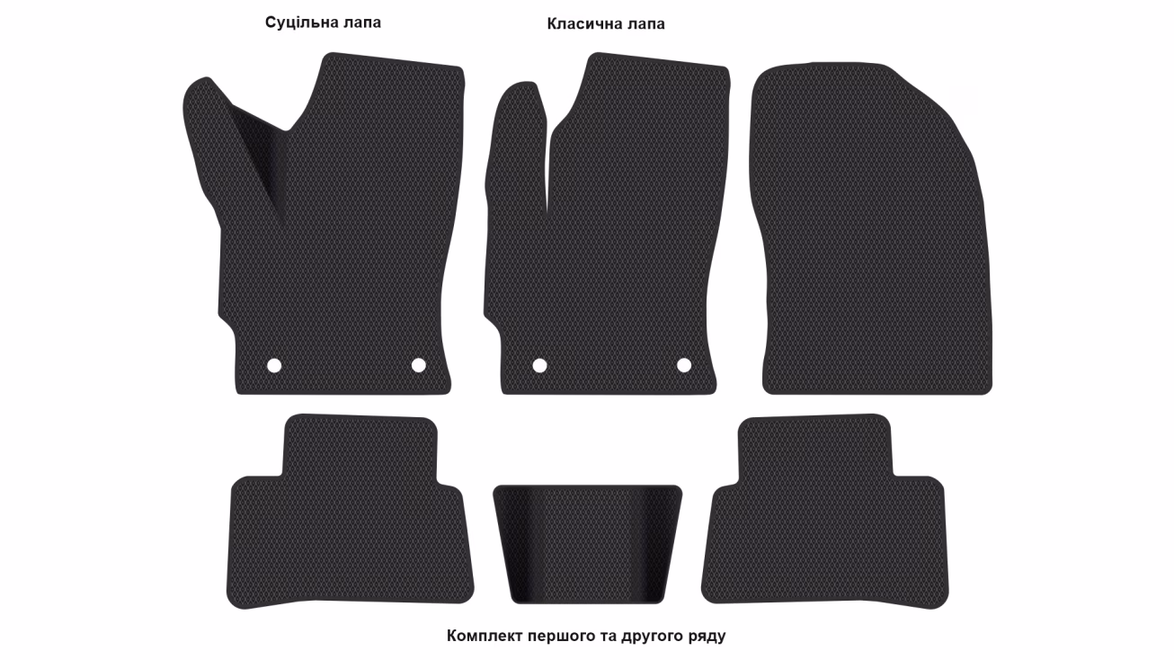 Interior mats for the Toyota Corolla Cross XG10 2020-… I generation EU Crossover - Фото 2