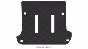 Interior mats for the Toyota Land Cruiser Prado J120 2002-2009 III generation EU Crossover 5-seater - Фото 2