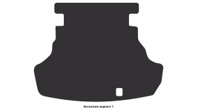 Interior mats for the Toyota Camry XV50 2011-2014 VII generation Sedan pre-restyling - Фото 4