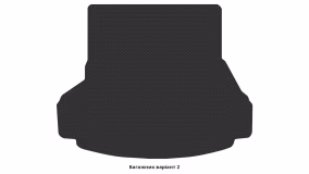 Interior mats for the Toyota Avensis T27 2009-2018 III generation EU Sedan - Фото 2