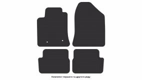 Interior mats for the Toyota Celica 1999-2006 VII generation JP Coupe - Фото 3