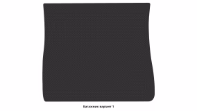Interior mats for the Toyota Sienna XL30 2010-2020 III generation US Minivan 7-seater - Фото 4