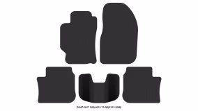 Interior mats for the Toyota Camry V10 (Vista) 1982-1986 I generation JP Sedan - Фото 3
