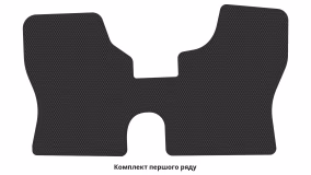 Interior mats for the Toyota Hiace H100 (XH10) 1989-2006 IV generation EU VAN pre-restyling - Фото 2