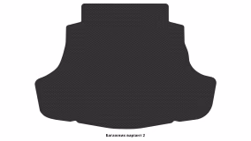 Interior mats for the Toyota Camry XV70 2017-2024 VIII generation Sedan - Фото 2