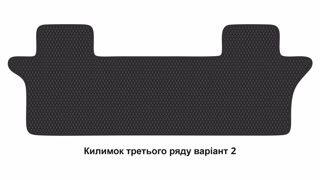 Interior mats for the Toyota Avensis Verso 2001-2009 I generation EU Minivan 7-seater - Фото 4