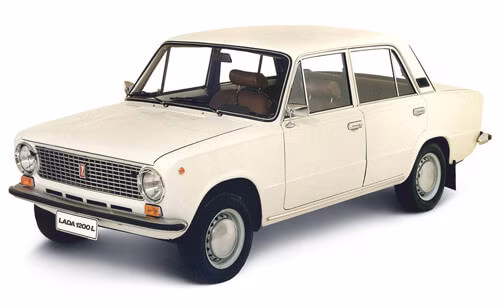 Interior mats for the VAZ 2101 1970-1984 I generation EU Sedan