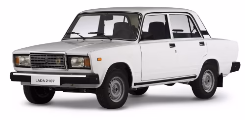 Interior mats for the VAZ 2107 1991-2011 I generation EU Sedan restyling