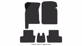 Interior mats for the VAZ 2109 1987-2011 I generation EU Hatchback - Фото 3