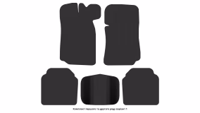 Interior mats for the VAZ 2103 1972-1984 I generation EU Sedan - Фото 3