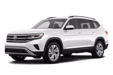 Interior mats for the Volkswagen Atlas 2016-2025 I generation US Crossover 6-seater
