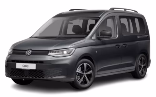 Interior mats for the Volkswagen Caddy (SB) 2020-… IV generation EU Minivan 4-door 7-seater