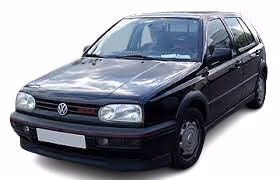 Interior mats for the Volkswagen Golf (III) 1991-1998 III generation EU Hatchback 3-door
