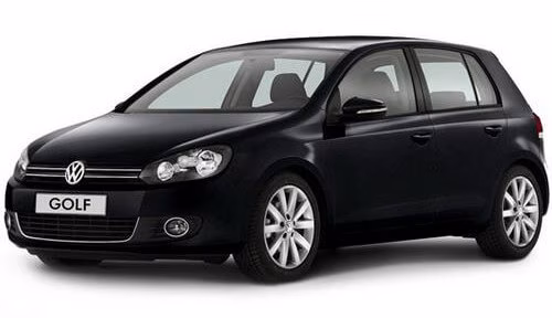 Interior mats for the Volkswagen Golf (VI) 2008-2012 VI generation EU Hatchback