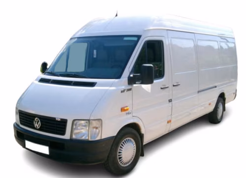 Interior mats for the Volkswagen LT 1996-2006 II generation EU VAN