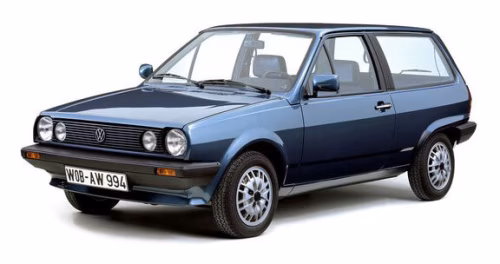 Interior mats for the Volkswagen Polo (II) 1981-1994 II generation EU Hatchback