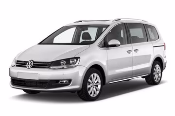 Interior mats for the Volkswagen Sharan (7N) 2010-2022 II generation EU Minivan 6-seater